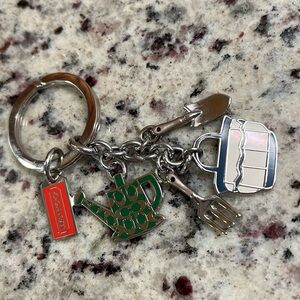 Coach Garden Key Fob EUC